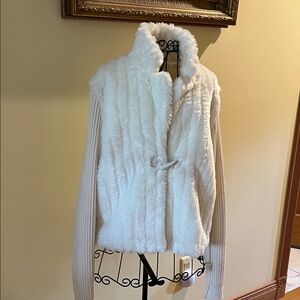 Women's Cream Teddy Jacket